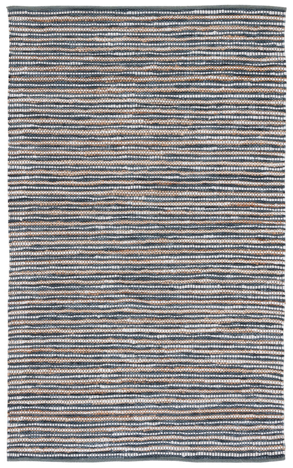 Safavieh Vintage Leather 205 Hand Woven 90% Leather And 10% Jute Rug VTL205G-5