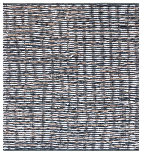 Safavieh Vintage Leather 205 Hand Woven 90% Leather And 10% Jute Rug VTL205G-6SQ