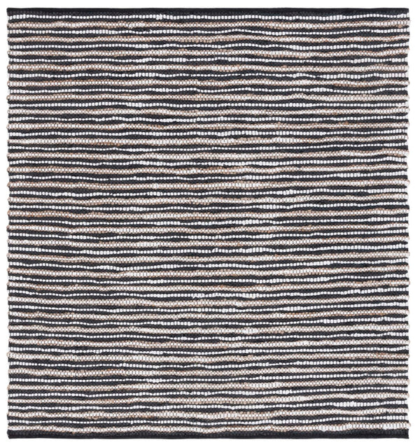 Safavieh Vintage Leather 205 Hand Woven 90% Leather And 10% Jute Rug VTL205Z-6SQ