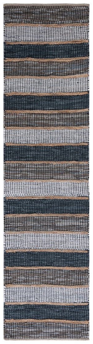 Safavieh Vintage Leather 206 Hand Woven 90% Leather And 10% Jute Rug VTL206F-29