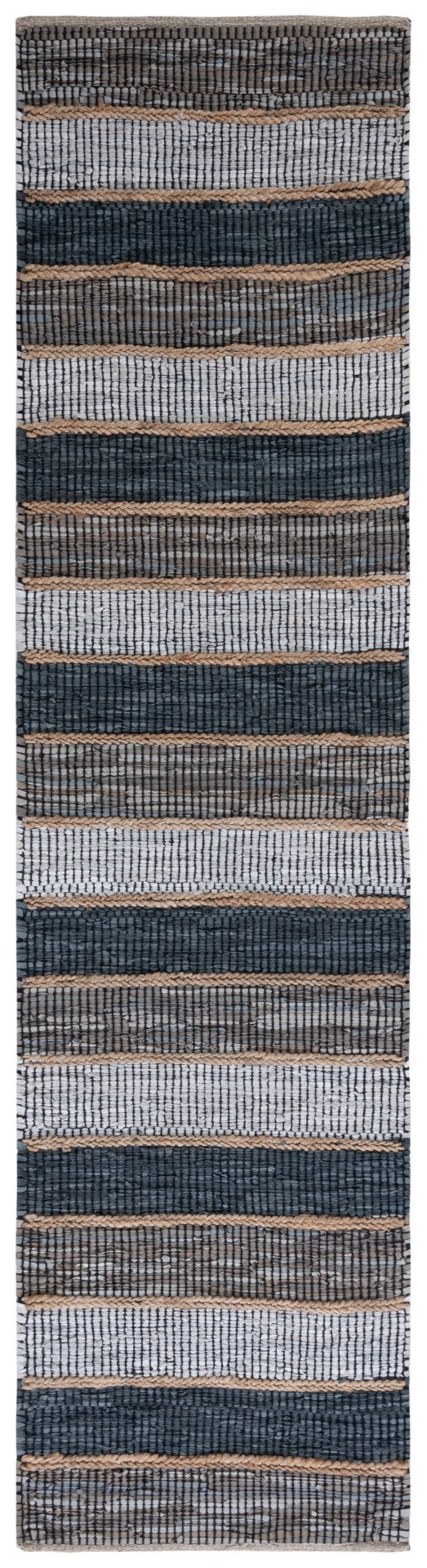 Safavieh Vintage Leather 206 Hand Woven 90% Leather And 10% Jute Rug VTL206F-29