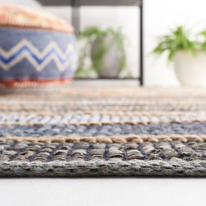 Safavieh Vintage Leather 206 Hand Woven 90% Leather And 10% Jute Rug VTL206F-5