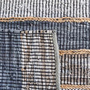 Safavieh Vintage Leather 206 Hand Woven 90% Leather And 10% Jute Rug VTL206F-5