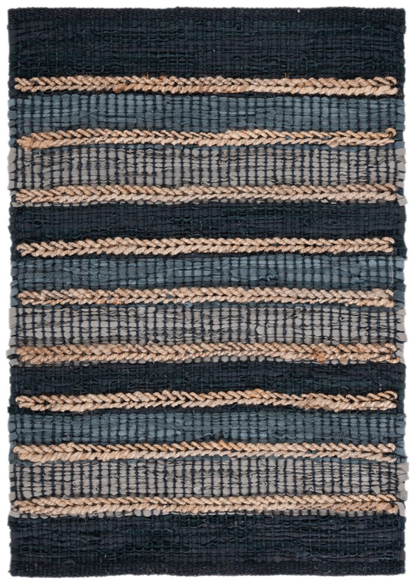 Safavieh Vintage Leather 206 Hand Woven 90% Leather And 10% Jute Rug VTL206Z-2