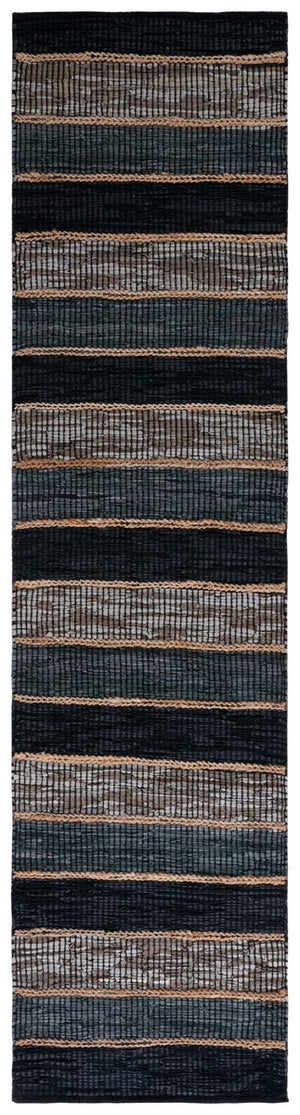 Safavieh Vintage Leather 206 Hand Woven 90% Leather And 10% Jute Rug VTL206Z-8