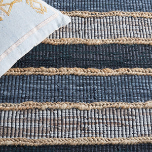 Safavieh Vintage Leather 206 Hand Woven 90% Leather And 10% Jute Rug VTL206Z-5