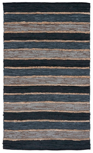 Safavieh Vintage Leather 206 Hand Woven 90% Leather And 10% Jute Rug VTL206Z-8