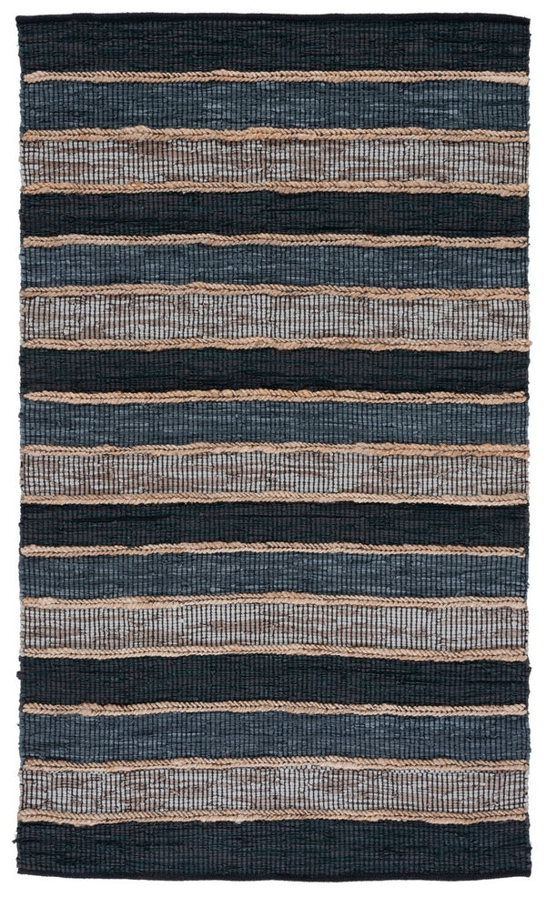 Safavieh Vintage Leather 206 Hand Woven 90% Leather And 10% Jute Rug VTL206Z-8