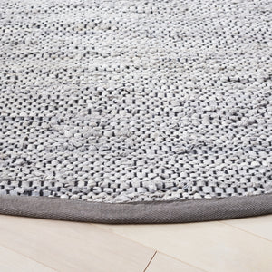 Safavieh Vintage Leather 401 Hand Woven 85% Leather, 10% Cotton, 5% Jute Rug X22X VTL401F-7R