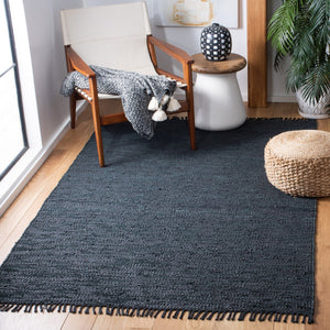 Safavieh Vintage Leather 501 Flat Weave 90% Recycled Leather and 10% Cotton Contemporary Rug VTL501Z-8