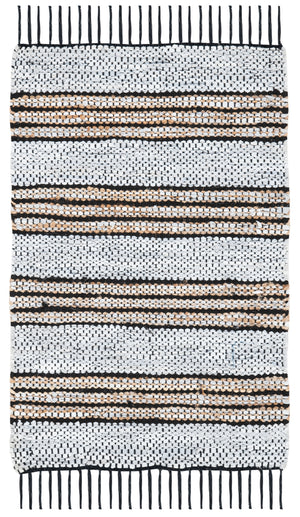 Vintage Leather 601 Hand Woven Pile Content: 70% Leather 30% Jute | Overall Content: 70% Leather 25% Jute 10% Cotton 0 Rug Silver / Natural PILE CONTENT: 70% LEATHER 30% JUTE | OVERALL CONTENT: 70% LEATHER 25% JUTE 10% COTTON VTL601G-2