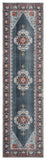 Vintage Persian 482 Flat Weave Polyester Transitional Rug