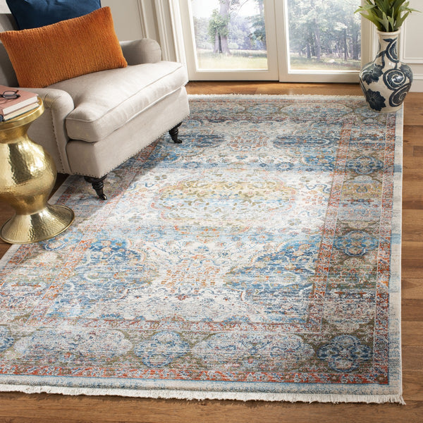 Safavieh Vintage Persian 483 Flat Weave Polyester Transitional Rug VTP483B-3