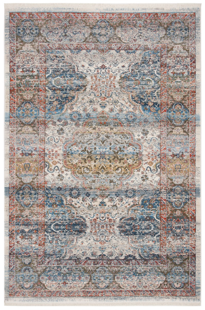 Safavieh Vintage Persian 483 Flat Weave Polyester Transitional Rug VTP483B-3