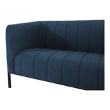 Moe's Home Jaxon Dark Blue Sofa