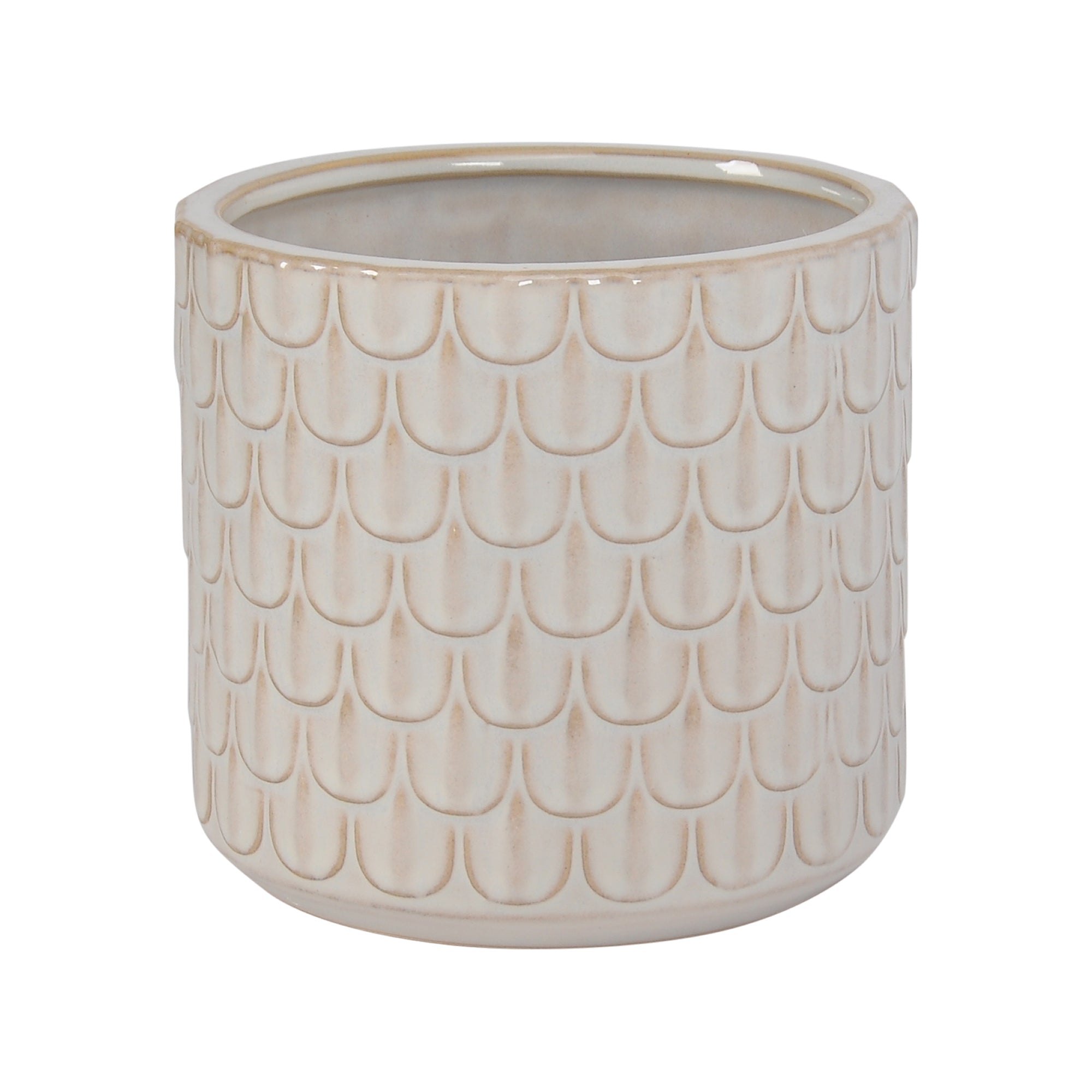 Herb Ceramic Planter 7In