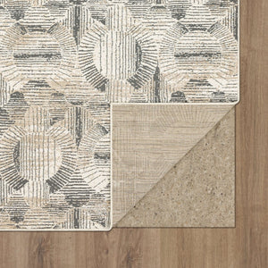 Karastan Rugs Valiant Frost Grey 9' 6" x 12' 11" Area Rug