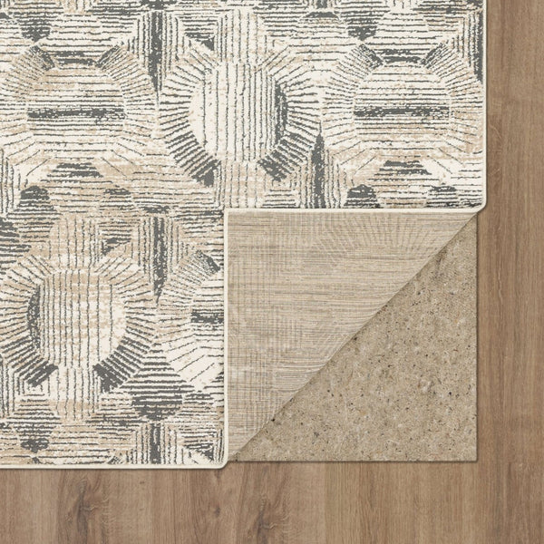 Karastan Rugs Valiant Frost Grey 9' 6" x 12' 11" Area Rug