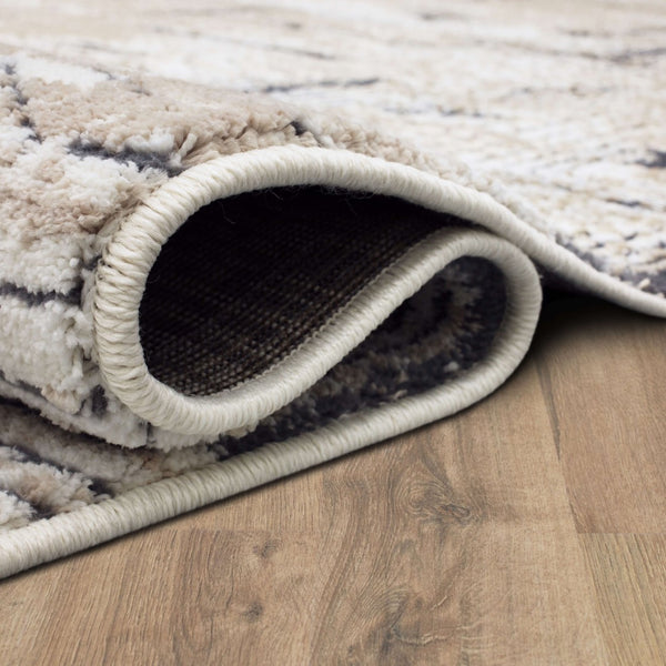 Karastan Rugs Valiant Frost Grey 9' 6" x 12' 11" Area Rug