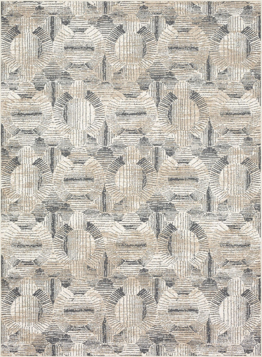 Karastan Rugs Valiant Frost Grey 9' 6" x 12' 11" Area Rug