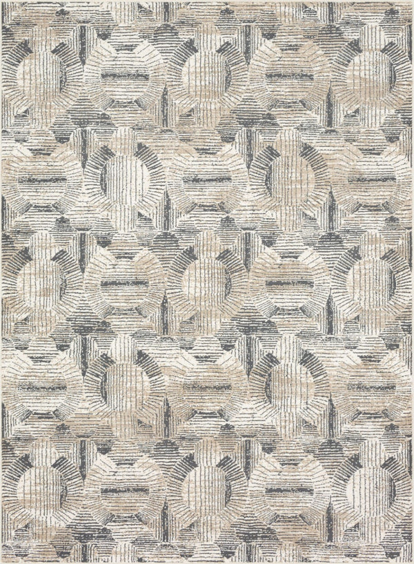 Karastan Rugs Valiant Frost Grey 9' 6" x 12' 11" Area Rug