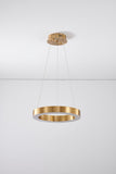 Bethel Gold LED Chandelier in Metal & Acrylic