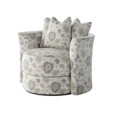 Southern Motion Wild Child  109 Transitional Scatter Pillow Back Swivel Chair 109 318-15