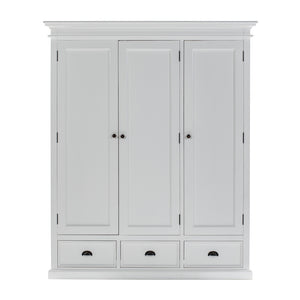 NovaSolo Halifax Wardrobe with 3 Doors W003