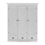 NovaSolo Halifax Wardrobe with 3 Doors W003