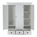 NovaSolo Halifax Wardrobe with 3 Doors W003