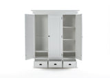 NovaSolo Halifax Wardrobe with 3 Doors W003