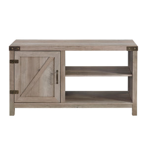 walker edison 44 rustic farmhouse tv stand w44bd1dwo w44bd1dro w44bd1dgw