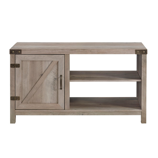 walker edison 44 rustic farmhouse tv stand w44bd1dwo w44bd1dro w44bd1dgw