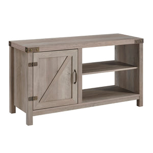 walker edison 44 rustic farmhouse tv stand w44bd1dwo w44bd1dro w44bd1dgw