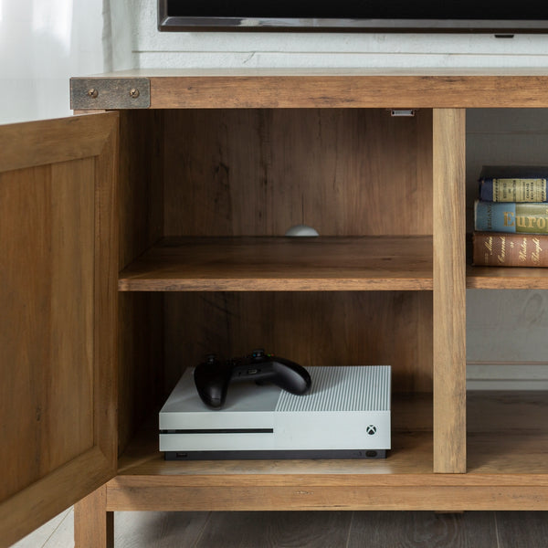 walker edison 44 rustic farmhouse tv stand w44bd1dwo w44bd1dro w44bd1dgw