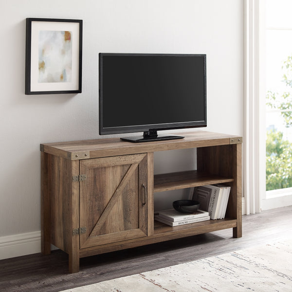 W44BD1DRO - walker edison 44 rustic farmhouse tv stand w44bd1dwo w44bd1dro w44bd1dgw
