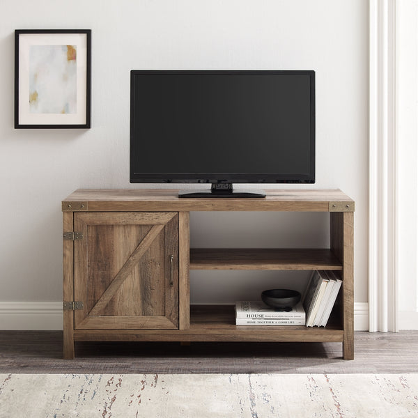 W44BD1DRO - walker edison 44 rustic farmhouse tv stand w44bd1dwo w44bd1dro w44bd1dgw