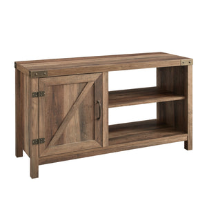walker edison 44 rustic farmhouse tv stand w44bd1dwo w44bd1dro w44bd1dgw