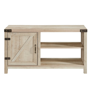 walker edison 44 rustic farmhouse tv stand w44bd1dwo w44bd1dro w44bd1dgw