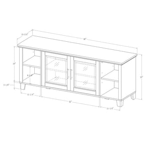walker edison 58 rustic tv stand w58co2dro w58co2dgw w58co2ddw