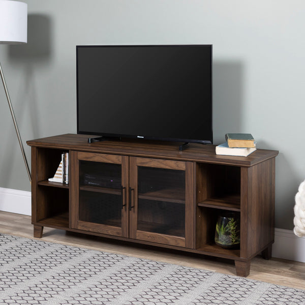 walker edison 58 rustic tv stand w58co2dro w58co2dgw w58co2ddw