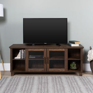 walker edison 58 rustic tv stand w58co2dro w58co2dgw w58co2ddw