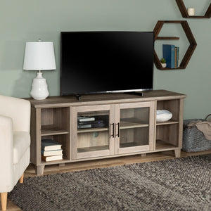 walker edison 58 rustic tv stand w58co2dro w58co2dgw w58co2ddw