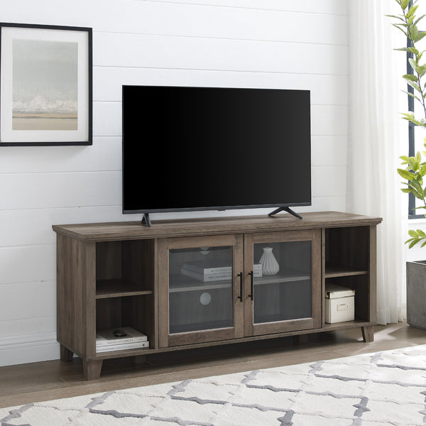 W58CO2DGW - walker edison 58 rustic tv stand w58co2dro w58co2dgw w58co2ddw