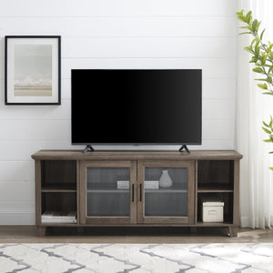 W58CO2DGW - walker edison 58 rustic tv stand w58co2dro w58co2dgw w58co2ddw