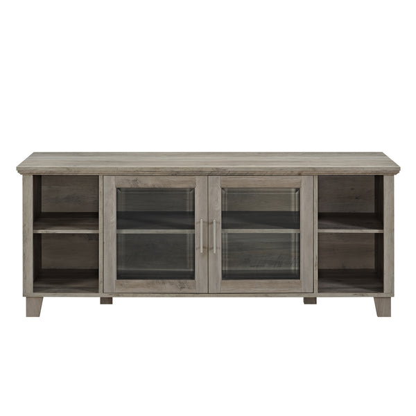 walker edison 58 rustic tv stand w58co2dro w58co2dgw w58co2ddw