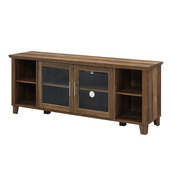 walker edison 58 rustic tv stand w58co2dro w58co2dgw w58co2ddw