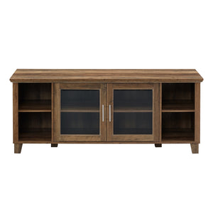 walker edison 58 rustic tv stand w58co2dro w58co2dgw w58co2ddw