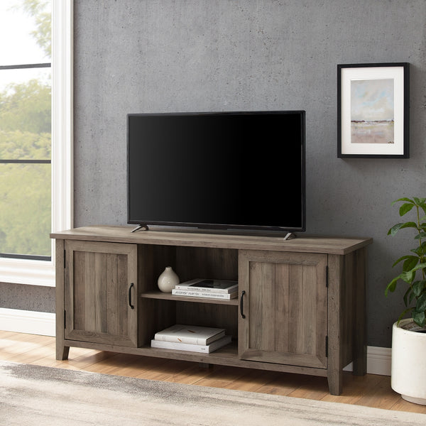 W58CS2DGW - walker edison 58 modern farmhouse tv stand w58cs2dwo w58cs2dro w58cs2dgw
