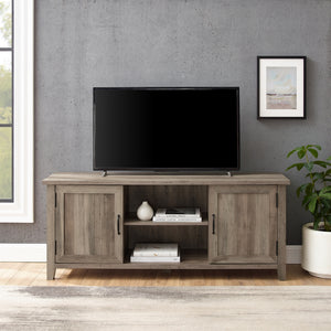 W58CS2DGW - walker edison 58 modern farmhouse tv stand w58cs2dwo w58cs2dro w58cs2dgw